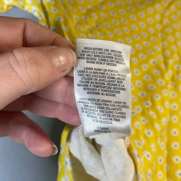 Carter’s long sleeves printed one piece baby girl 24 months-yellow - Picture 8 of 10